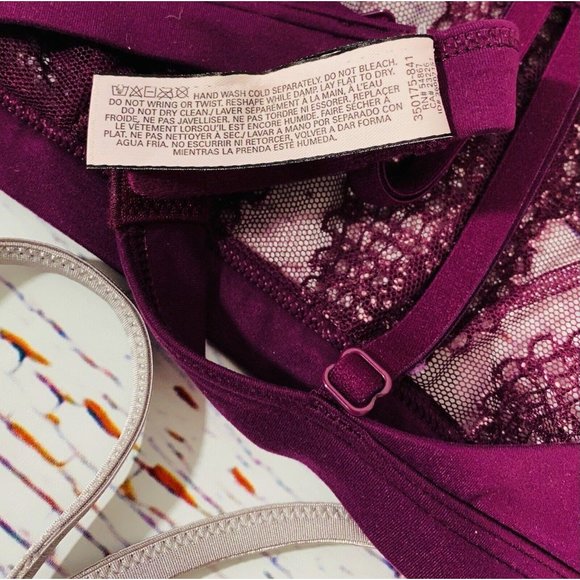 Victorias Secret VS Size Small Lace Bralette Set No Padding Unlined Sexy Bra - Picture 11 of 12